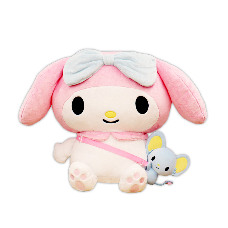 My Melody 大型毛公仔 附朋友小袋【個別運費】
