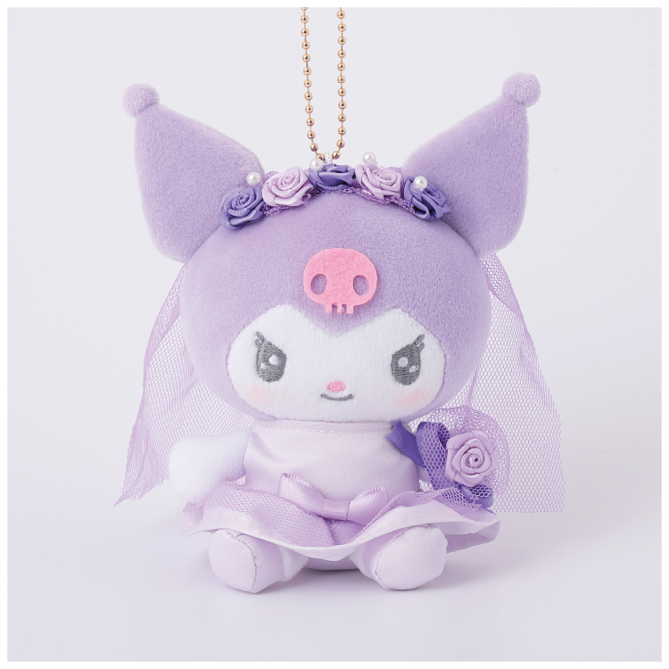 kuromi 浪漫回憶 軟絨毛公仔吊飾