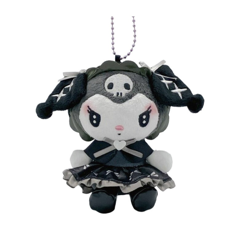 Sanrio Kuromi 20週年紀念毛公仔吊飾系列 華麗服裝收藏 中島公司 毛公仔鏈 MC 圖 2