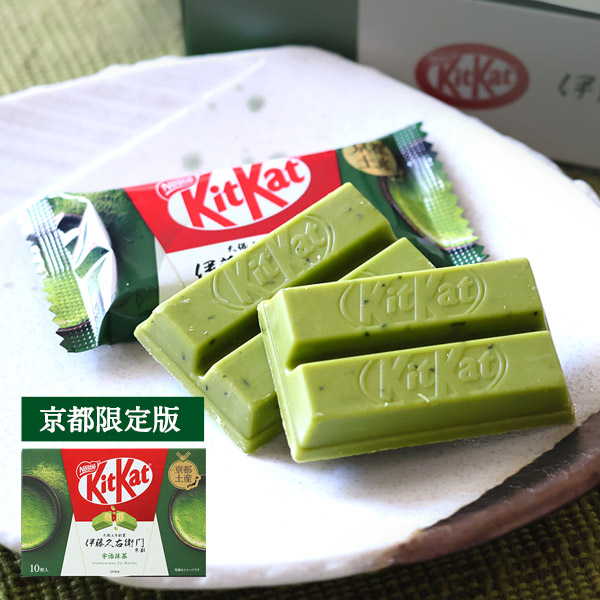 【京都限定】KitKat 伊藤久右衛門 宇治抹茶朱古力 10枚入
