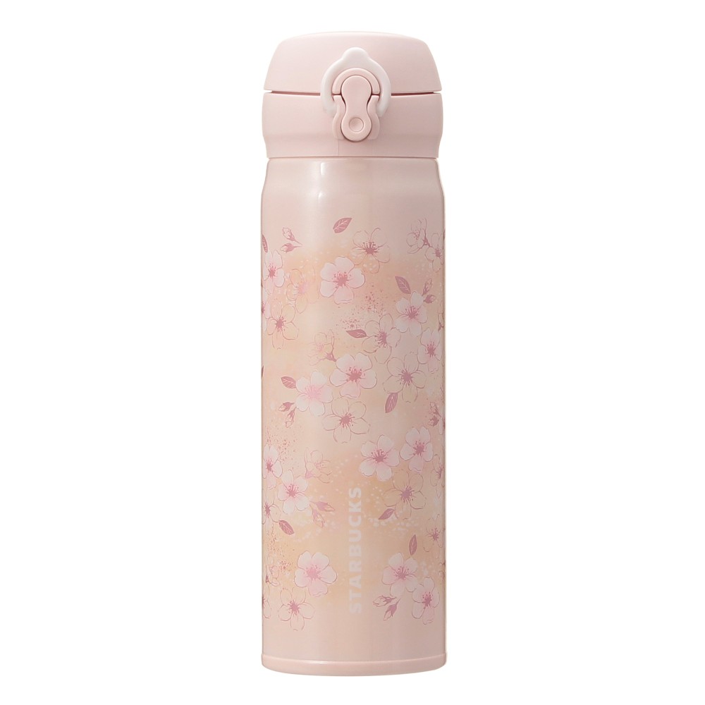 【櫻花限定】Starbucks 2026 手提不鏽鋼水壺 粉米色 500ml