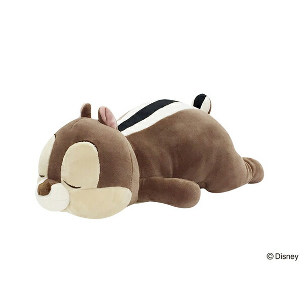 Disney 迪士尼 Chip 鋼牙 Mochihug 抱枕公仔 S碼 軟綿觸感