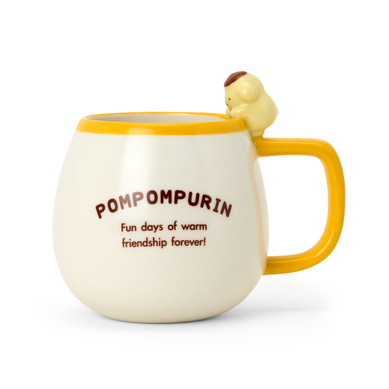 Sanrio Pompompurin 布甸狗 公仔造型馬克杯 400ml