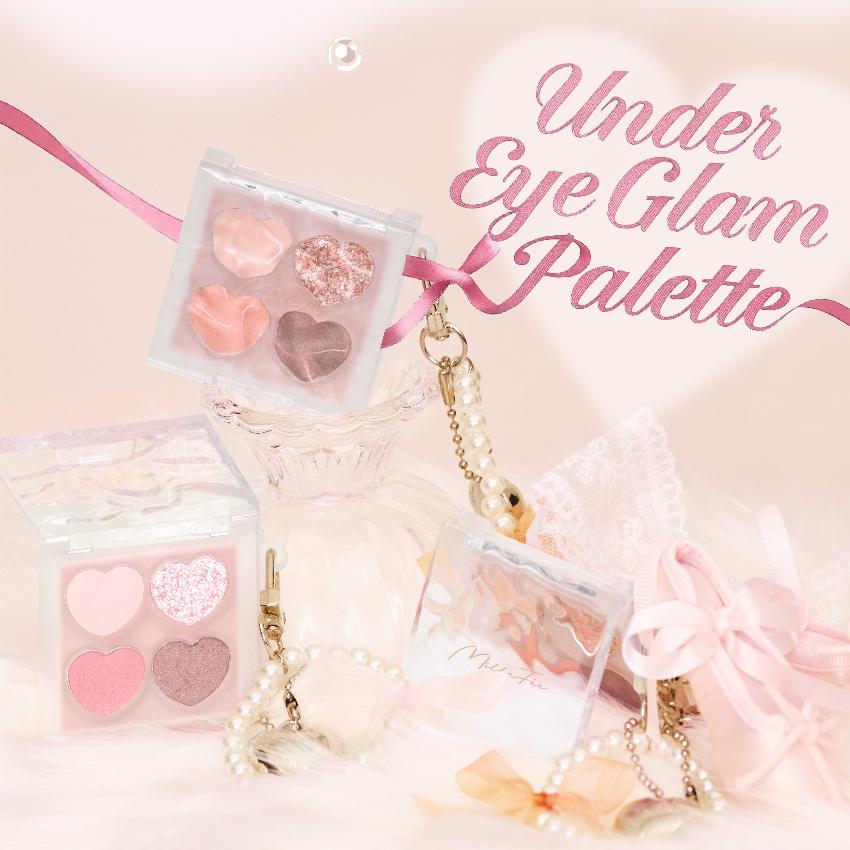 MilleFee 心心眼影盤 Under Eye Glam Palette