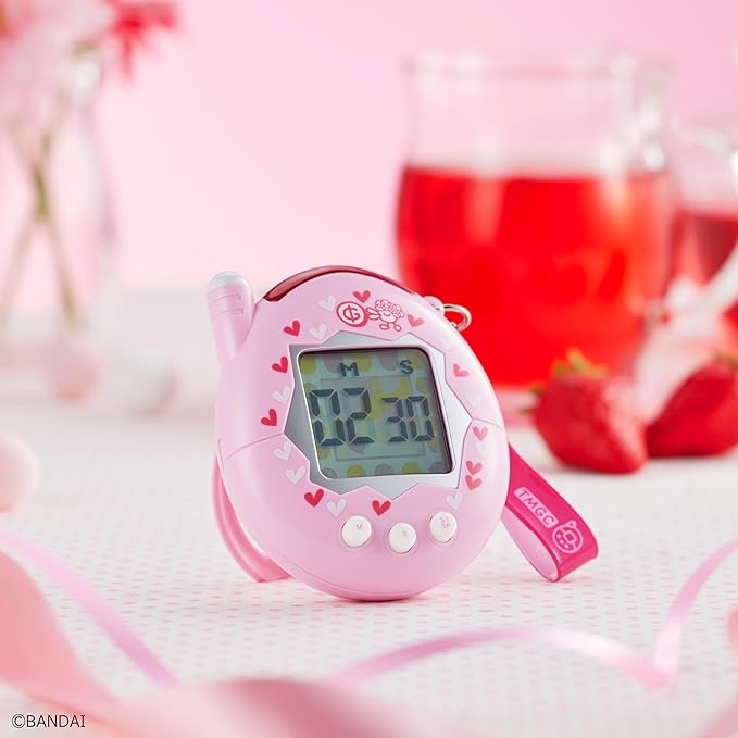Tamagotchi 他媽哥池 粉紅造型廚房計時器 きゃらタイマー ケータマ