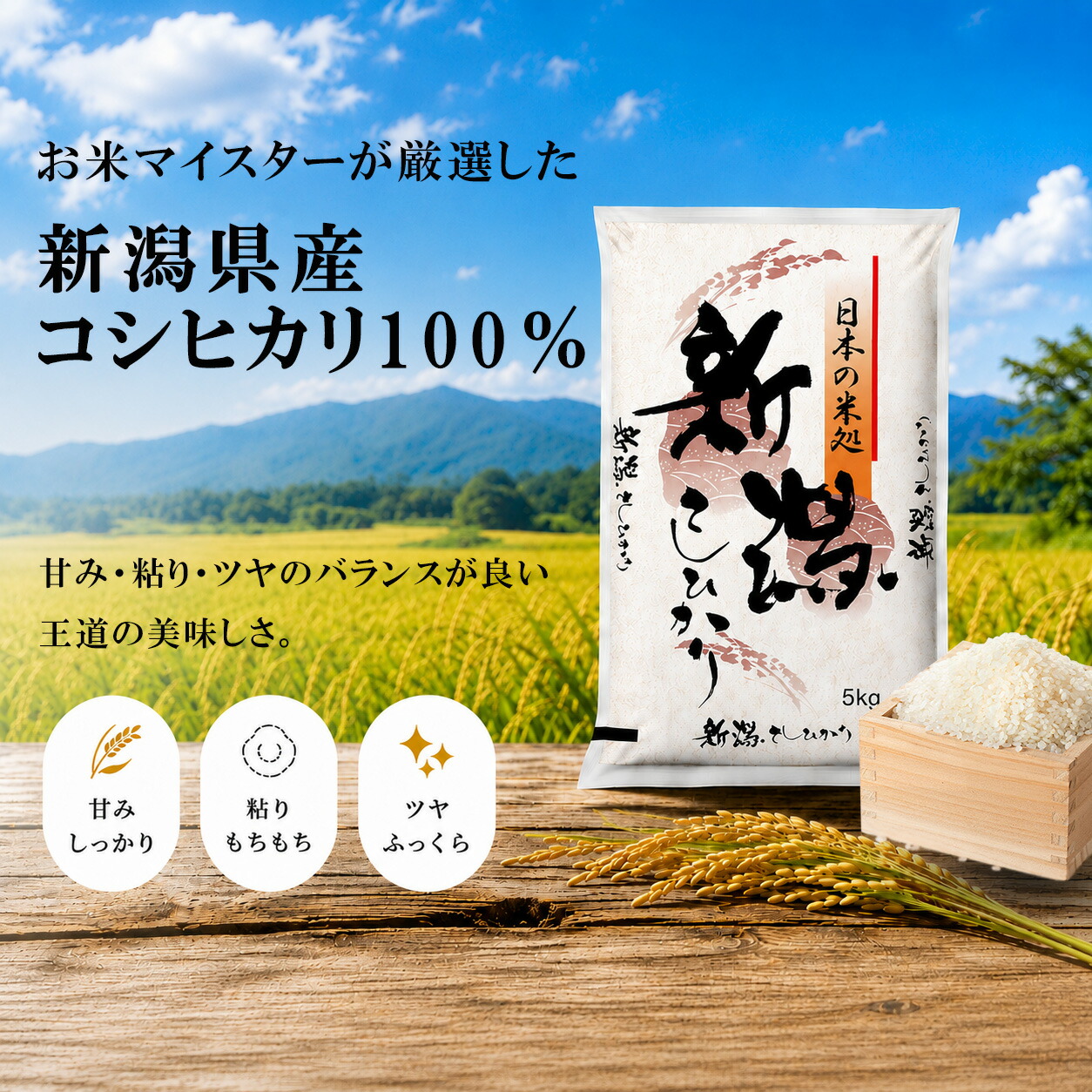 Kometa 令和7年產新潟縣越光米 5kg/10kg 白米 圖 2