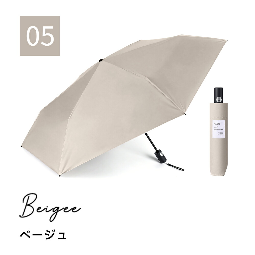 NADAS 形狀記憶自動開合晴雨兼用摺疊傘(6骨) 圖 23