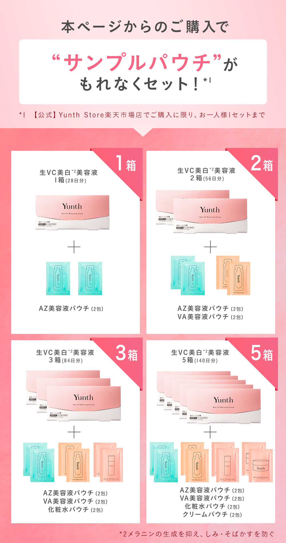 Yunth 新鮮維他命C美白精華 (1ml x 28包) 圖 27