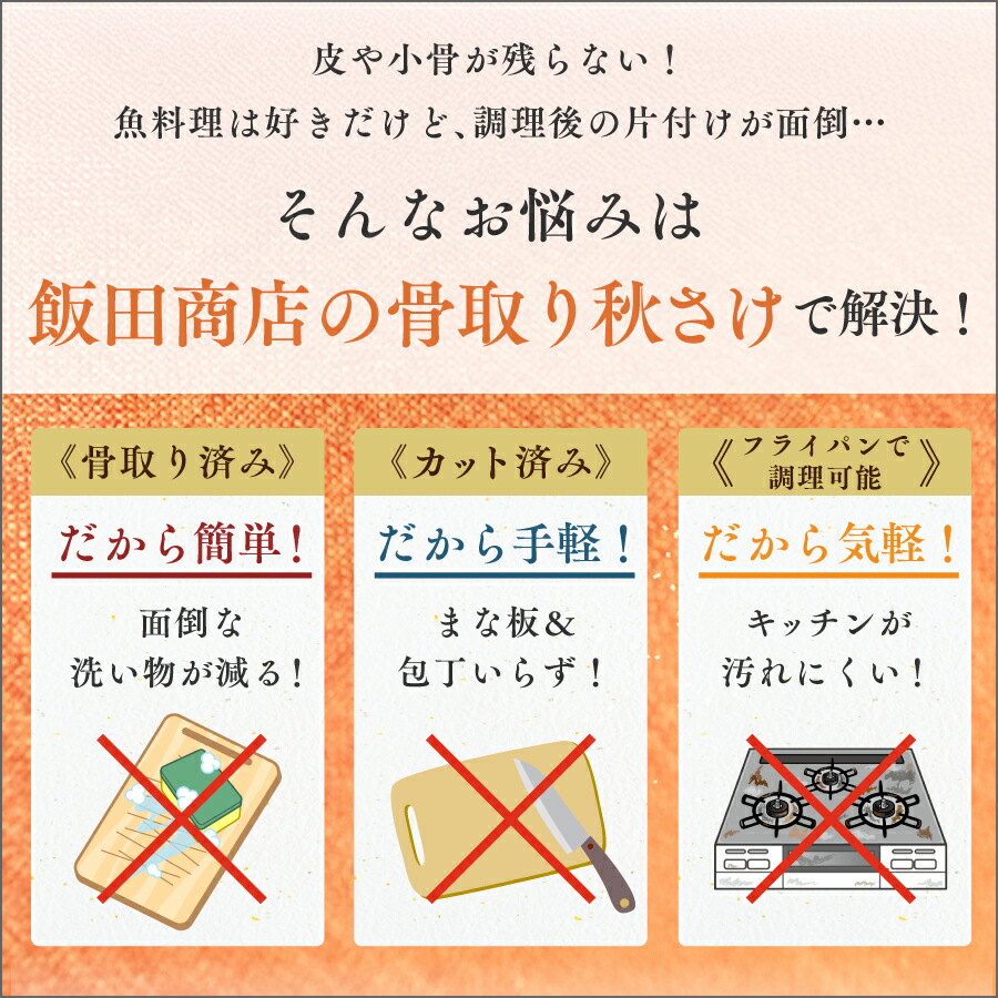 飯田商店 無鹽去骨秋鮭厚切魚柳(可選1kg/2kg) 圖 6