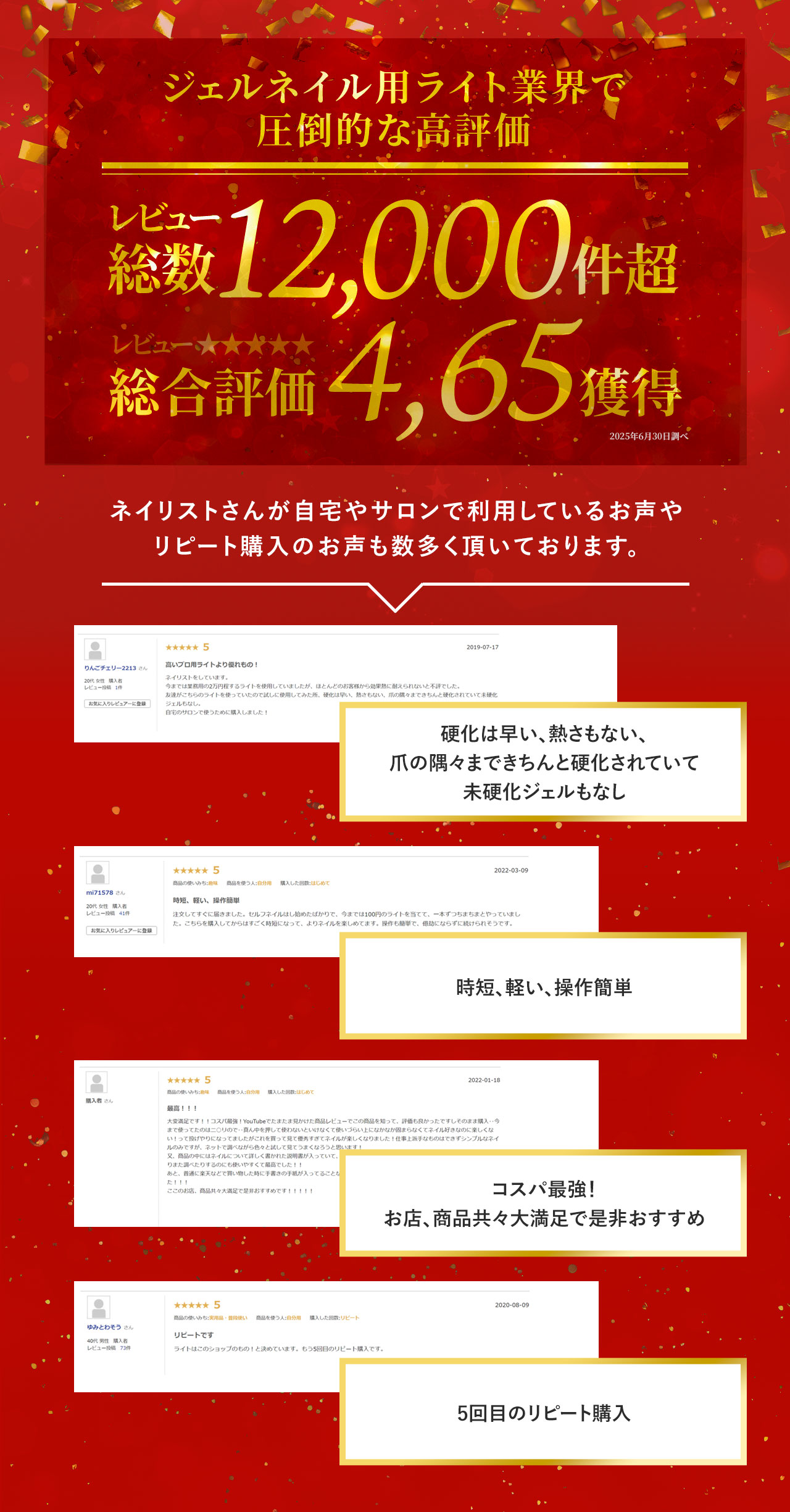 LaCurie LED/UV凝膠美甲燈 48W 低熱模式(人氣美甲達人監修) 圖 3