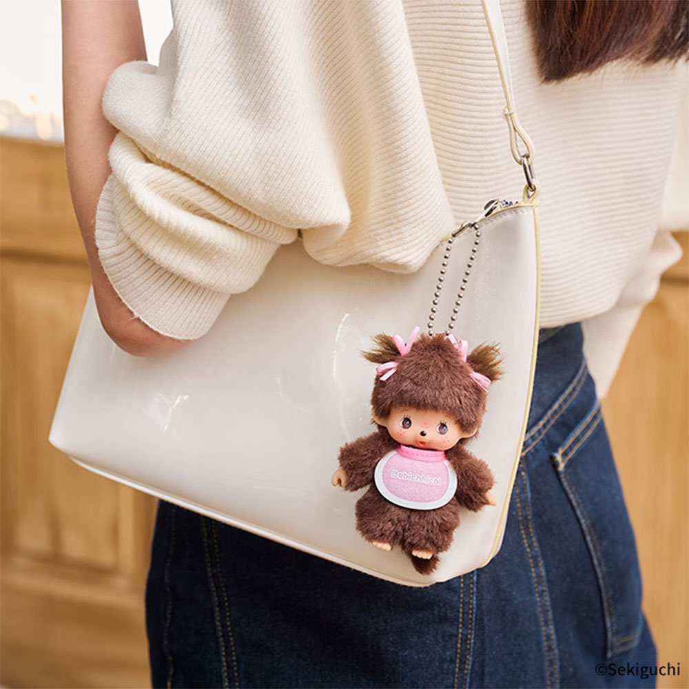 Monchhichi Babychichi 鎖匙扣毛公仔(可選男仔或女仔) 圖 8