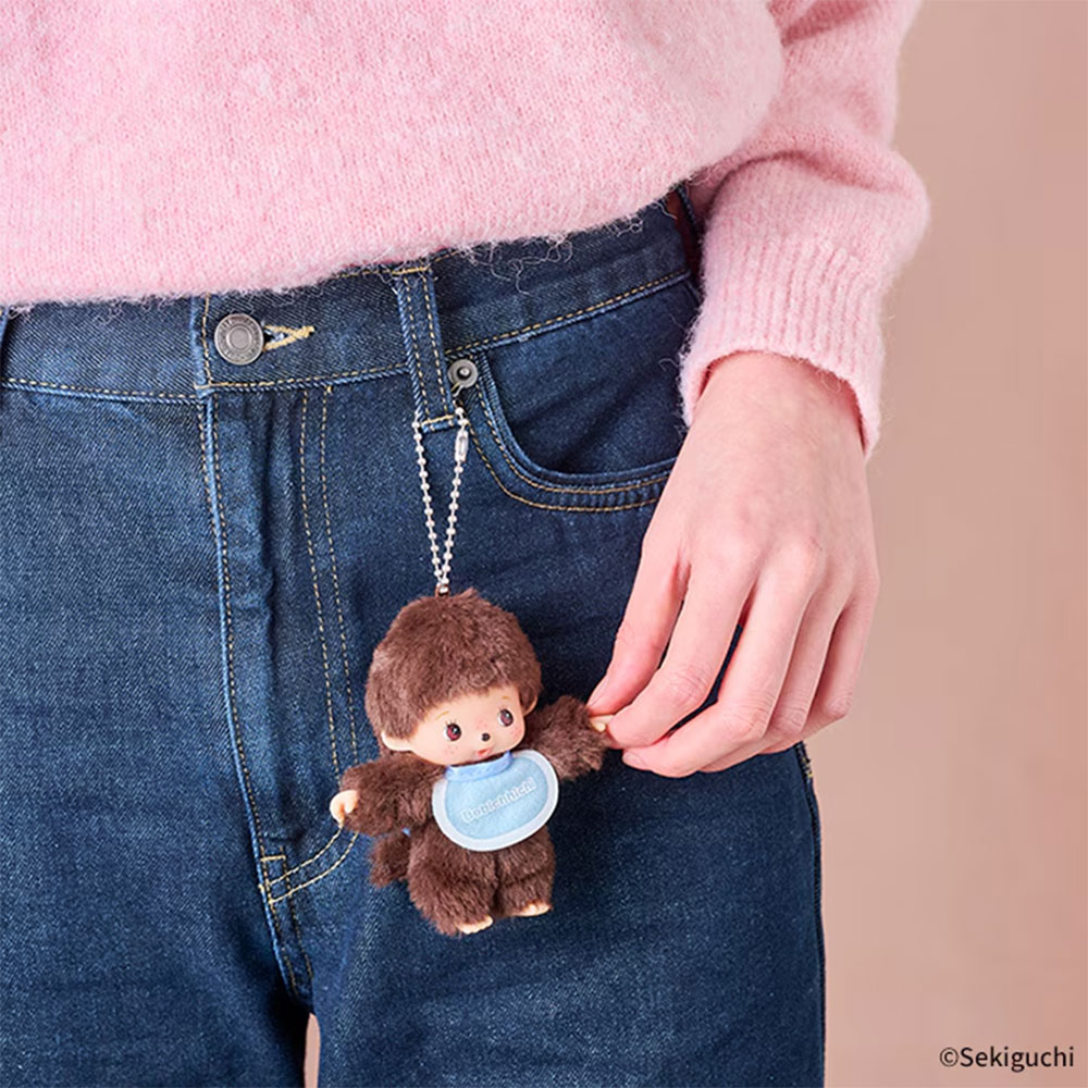 Monchhichi Babychichi 鎖匙扣毛公仔(可選男仔或女仔) 圖 5