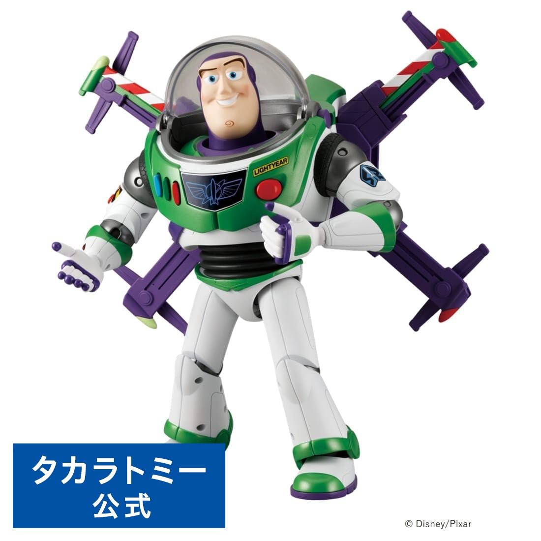 反斗奇兵5 TAKARA TOMY 巴斯光年 真實尺寸發聲模型（高科技版）
