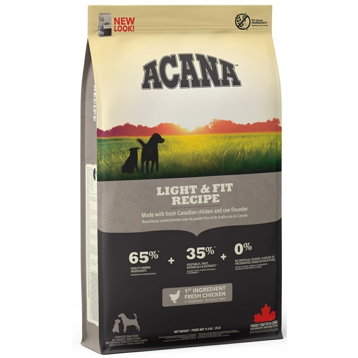 ACANA Light & Fit Recipe 所有犬種成年狗糧 11.4kg