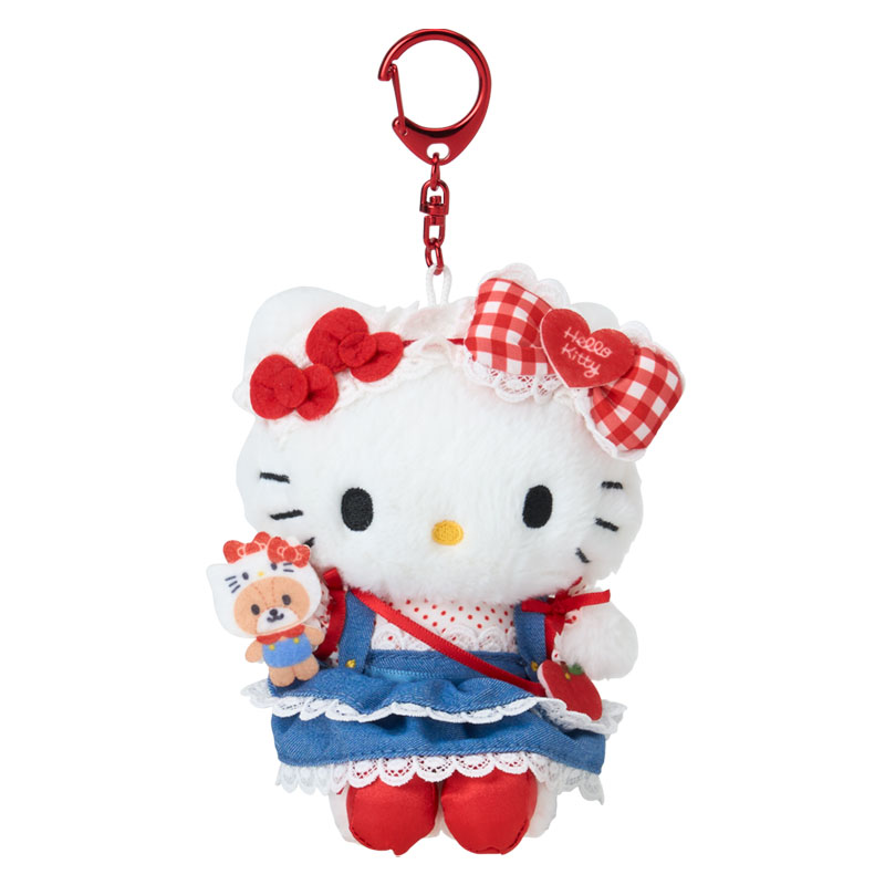 Hello Kitty 毛公仔吊飾(2026年Sanrio角色大獎第4彈 Sanrio穿搭系列) 圖 1