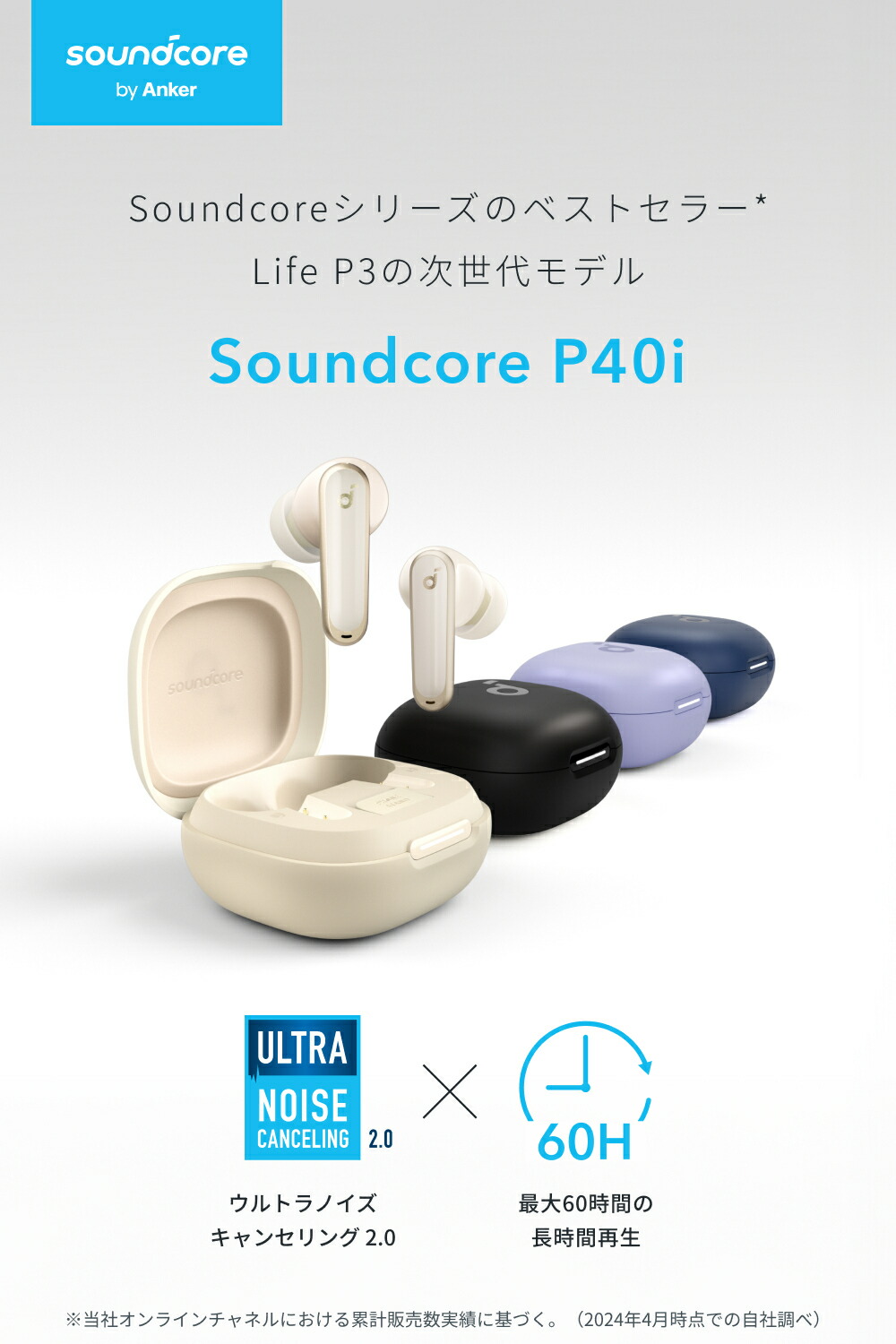 Anker Soundcore P40i 藍牙耳機 圖 1
