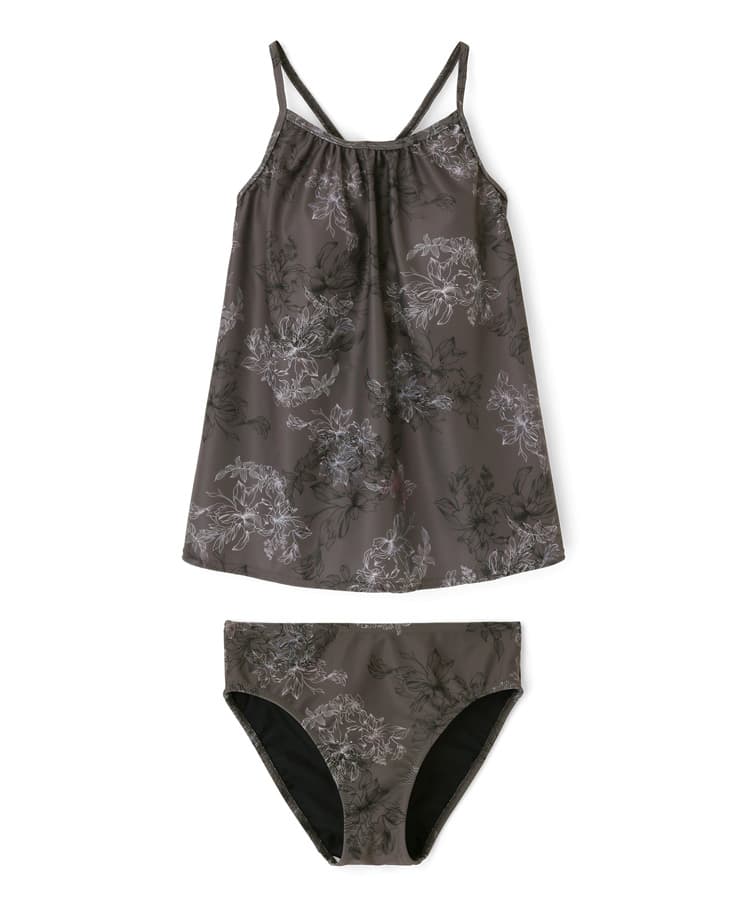 花卉印花三件式Tankini