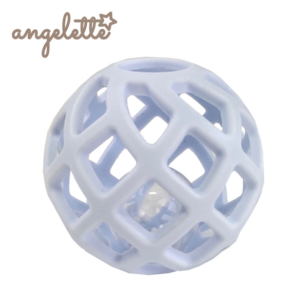 Angelette 矽膠搖鈴球 天藍色
