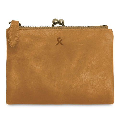 AYANOKOJI X_LEATHER WALLET(N) 二摺金屬扣散銀包