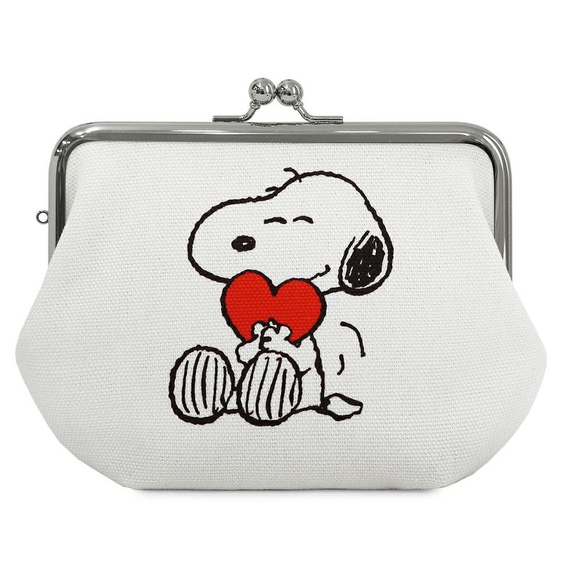 5寸金屬扣索淨側位化妝袋【PEANUTS_(A)24AW】