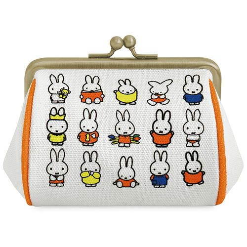 TAWARA型金屬扣化妝袋(小)【miffy70th(布倫娜色)】