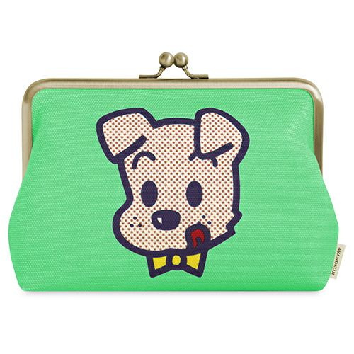 6寸金屬扣扁形化妝袋(有袋身寬度)【OSAMU GOODS】