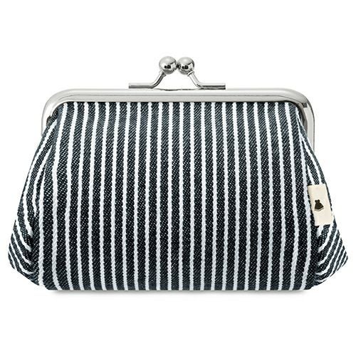 AYANOKOJI TAWARA型金屬扣化妝袋(小)【帆布・大點紋/唐草/笑臉圖案/Hickory布】