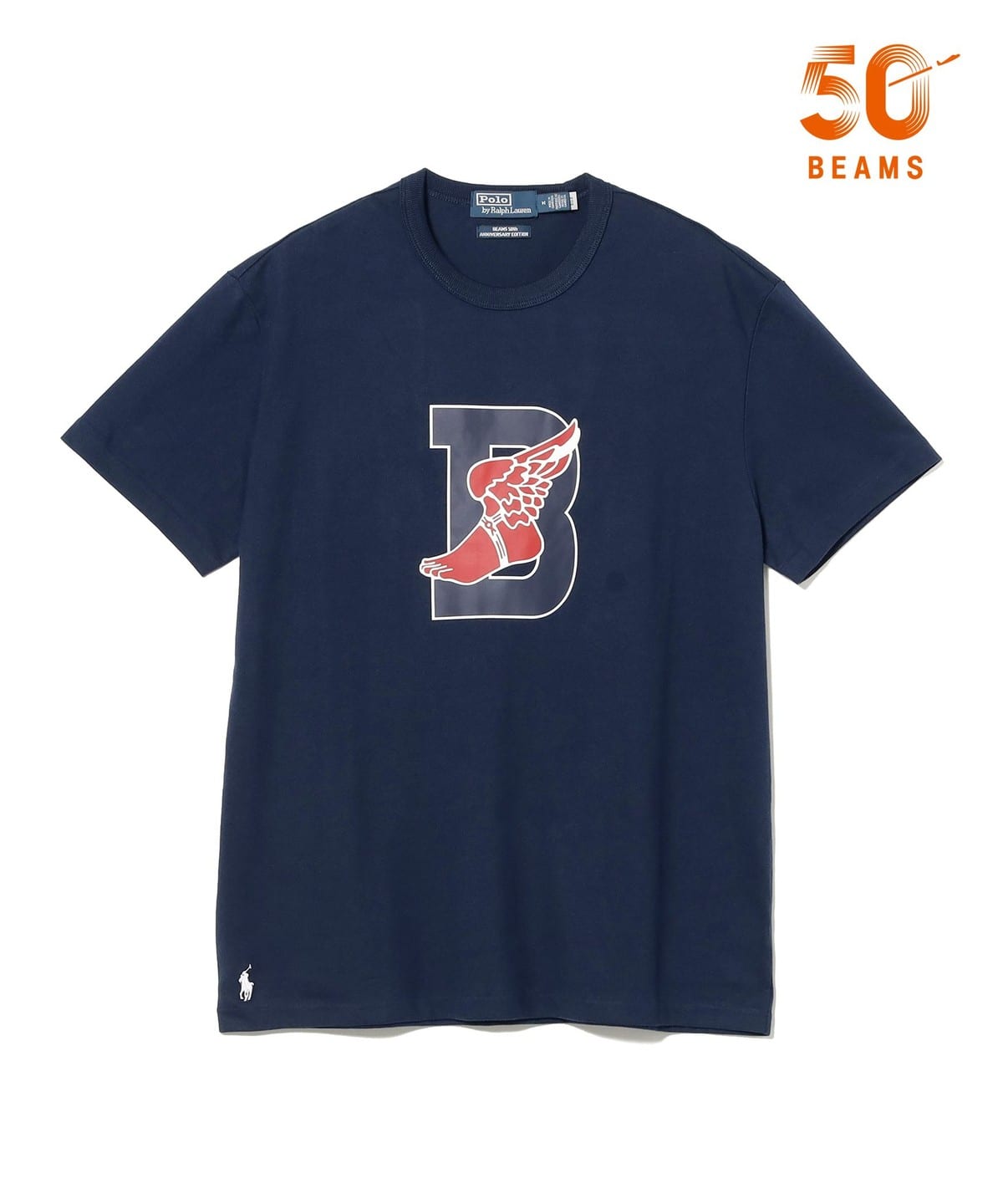 POLO RALPH LAUREN × BEAMS 別注 B WING 短袖T恤
