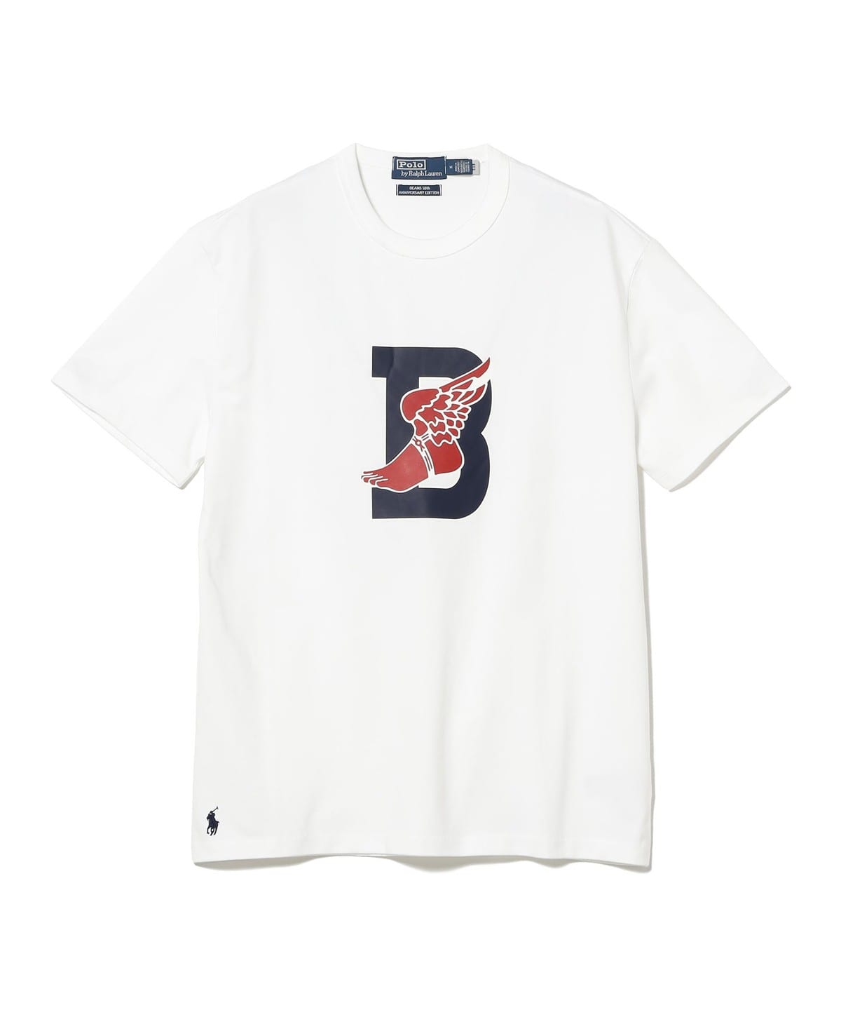 POLO RALPH LAUREN × BEAMS 別注 B WING 短袖T恤