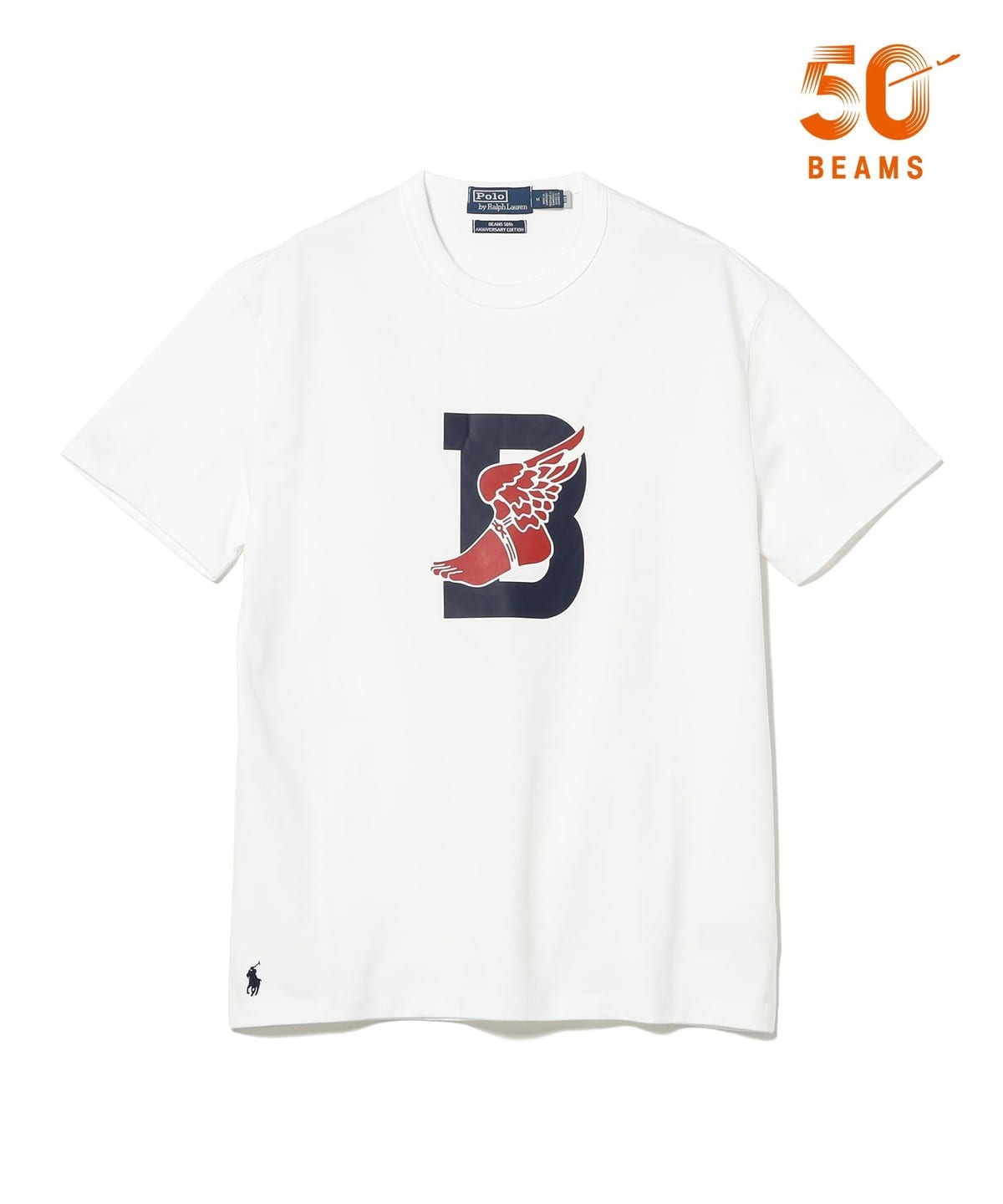 POLO RALPH LAUREN × BEAMS 別注 B WING 短袖T恤