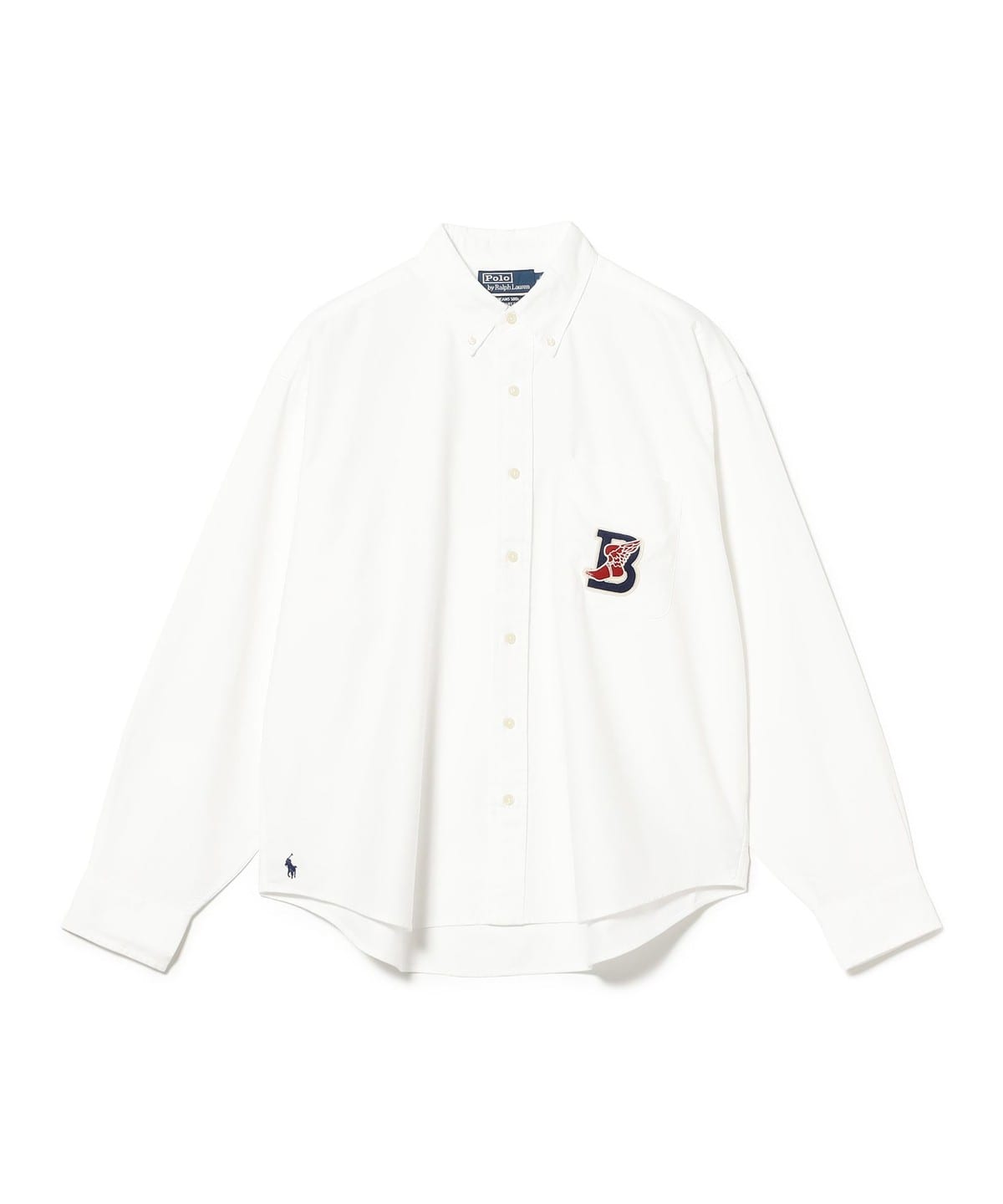 POLO RALPH LAUREN × BEAMS 別注 B WING 長袖牛津恤衫