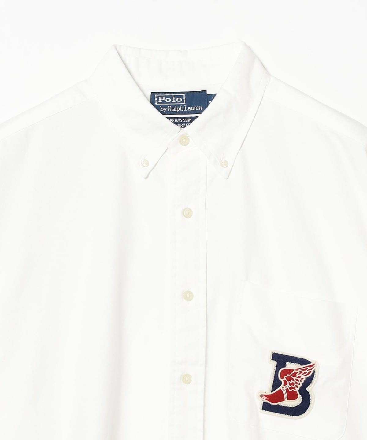 POLO RALPH LAUREN × BEAMS 別注 B WING 長袖牛津恤衫