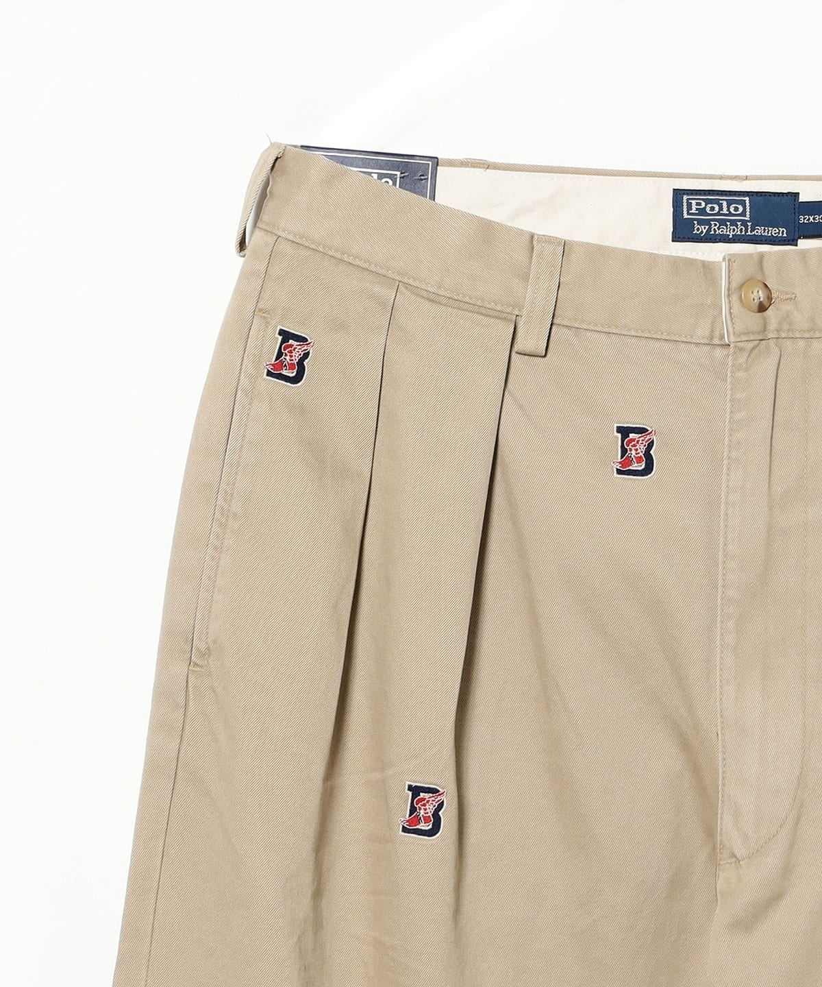 POLO RALPH LAUREN × BEAMS 別注 B WING ANDREWS PANT 斜紋布褲