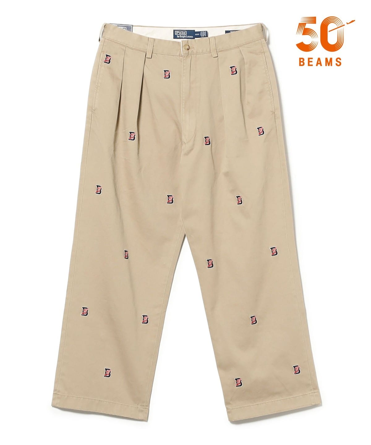POLO RALPH LAUREN × BEAMS 別注 B WING ANDREWS PANT 斜紋布褲