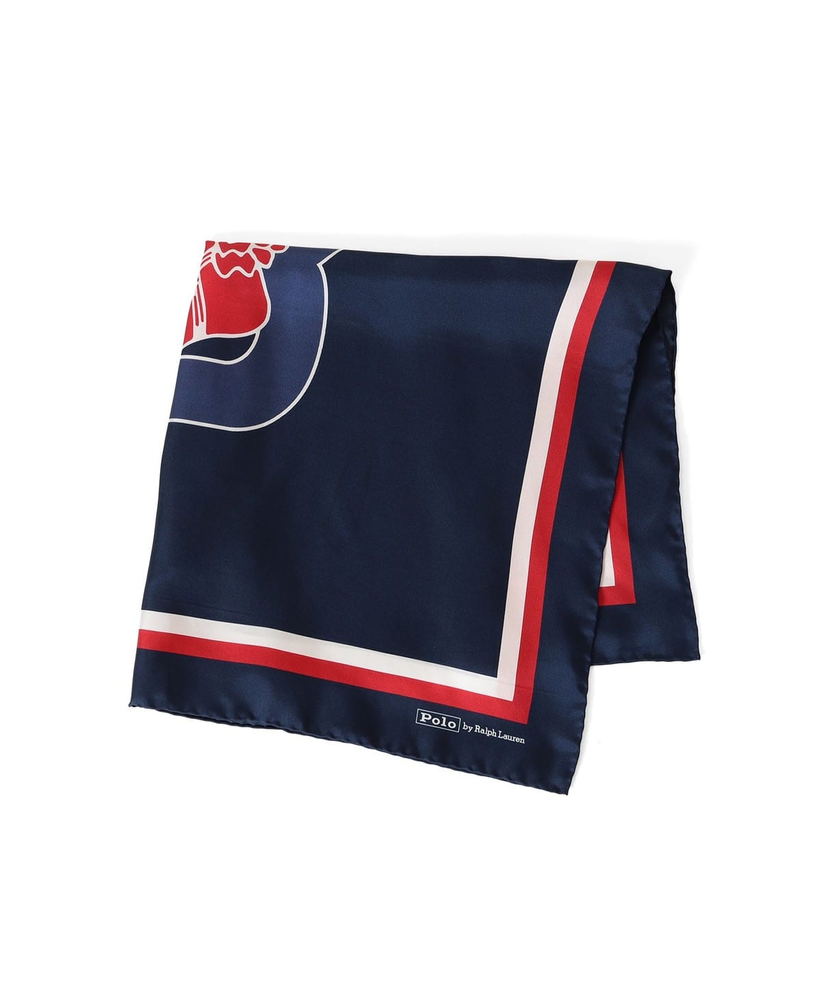 POLO RALPH LAUREN × BEAMS 別注 B WING 絲質頸巾