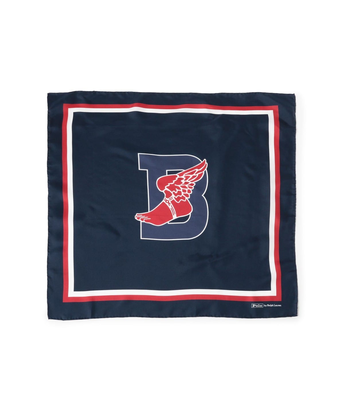 POLO RALPH LAUREN × BEAMS 別注 B WING 絲質頸巾