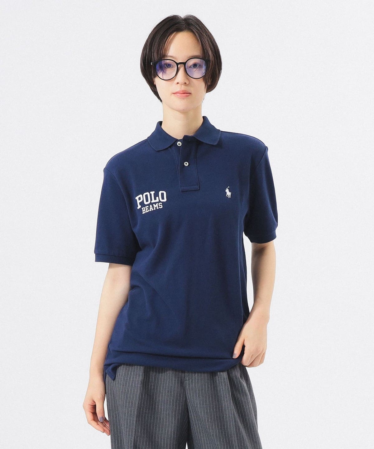 POLO RALPH LAUREN × BEAMS 別注短袖POLO恤(女士)