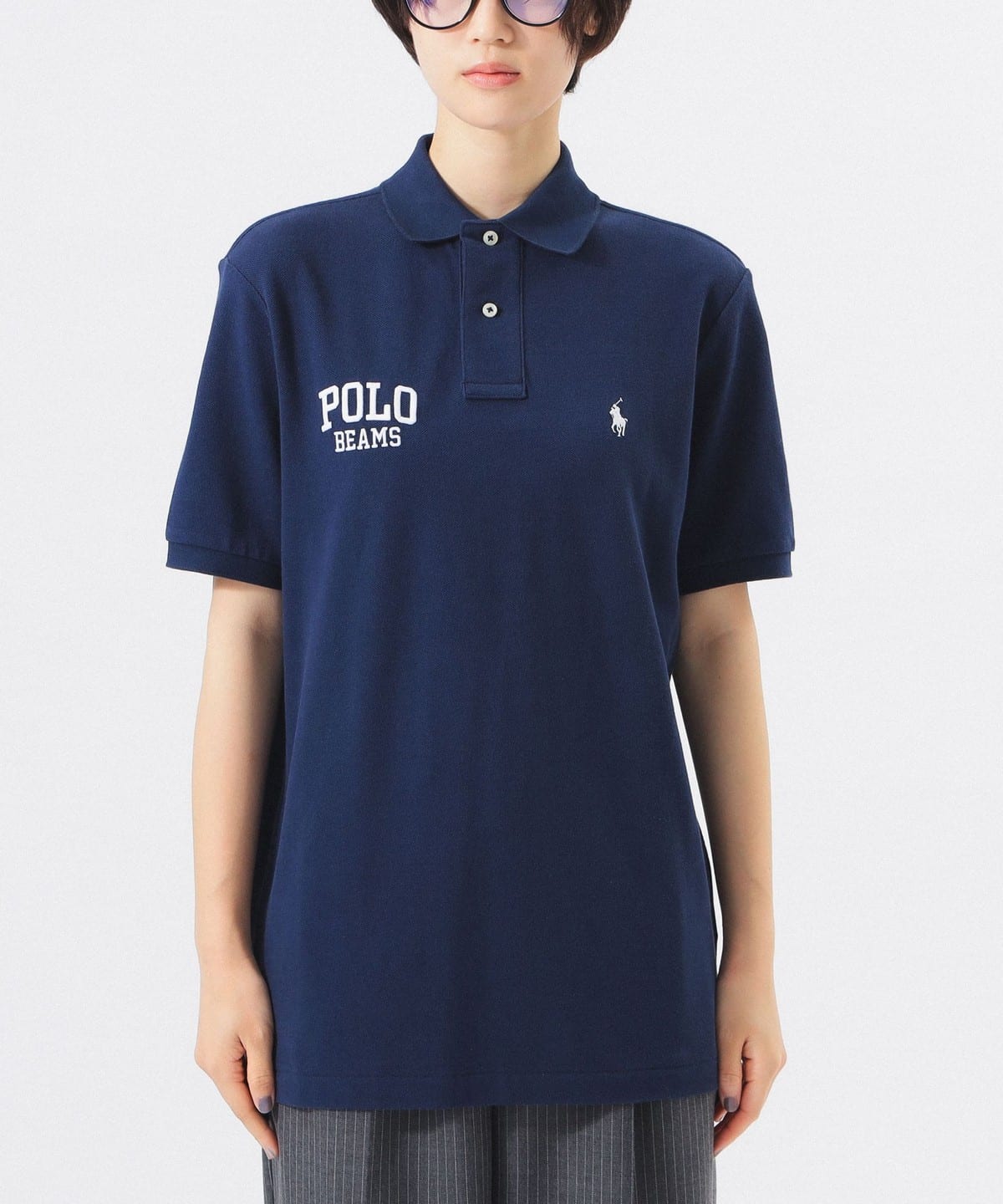 POLO RALPH LAUREN × BEAMS 別注短袖POLO恤(女士)