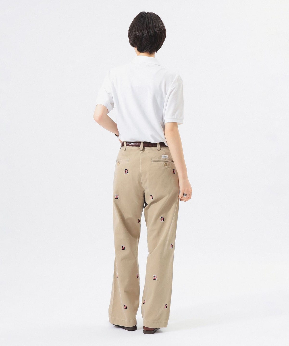 POLO RALPH LAUREN × BEAMS 別注短袖POLO恤(女士)
