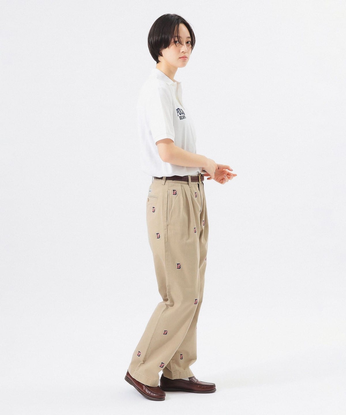 POLO RALPH LAUREN × BEAMS 別注短袖POLO恤(女士)