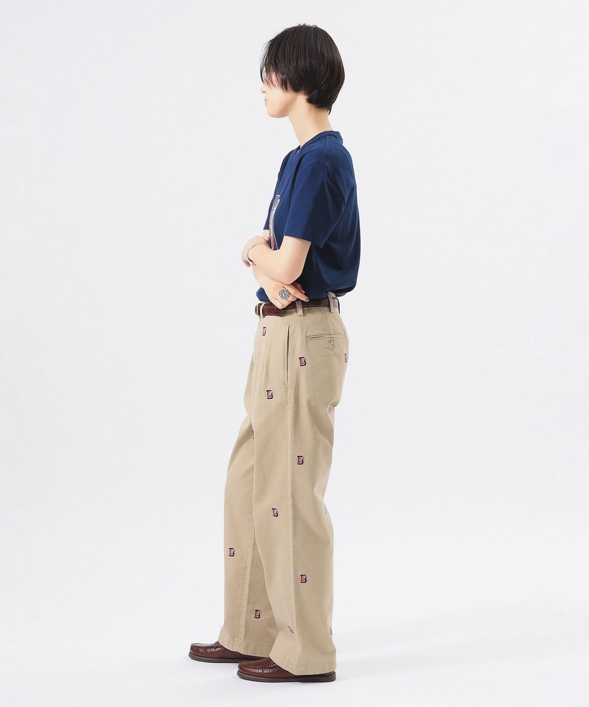 POLO RALPH LAUREN × BEAMS 別注 B-WING 短袖T恤(女裝)