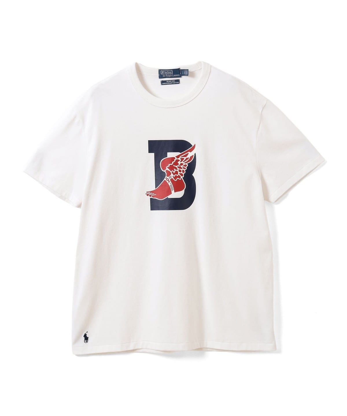 POLO RALPH LAUREN × BEAMS 別注 B-WING 短袖T恤(女裝)