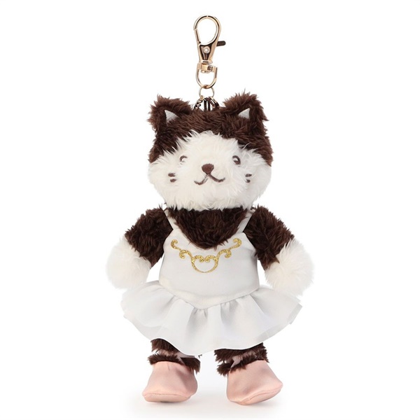 Chacott Cat 貓咪芭蕾舞者掛飾