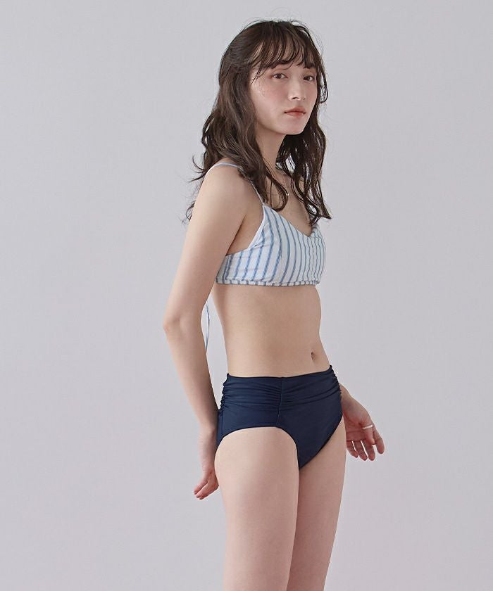 簡約條紋比堅尼