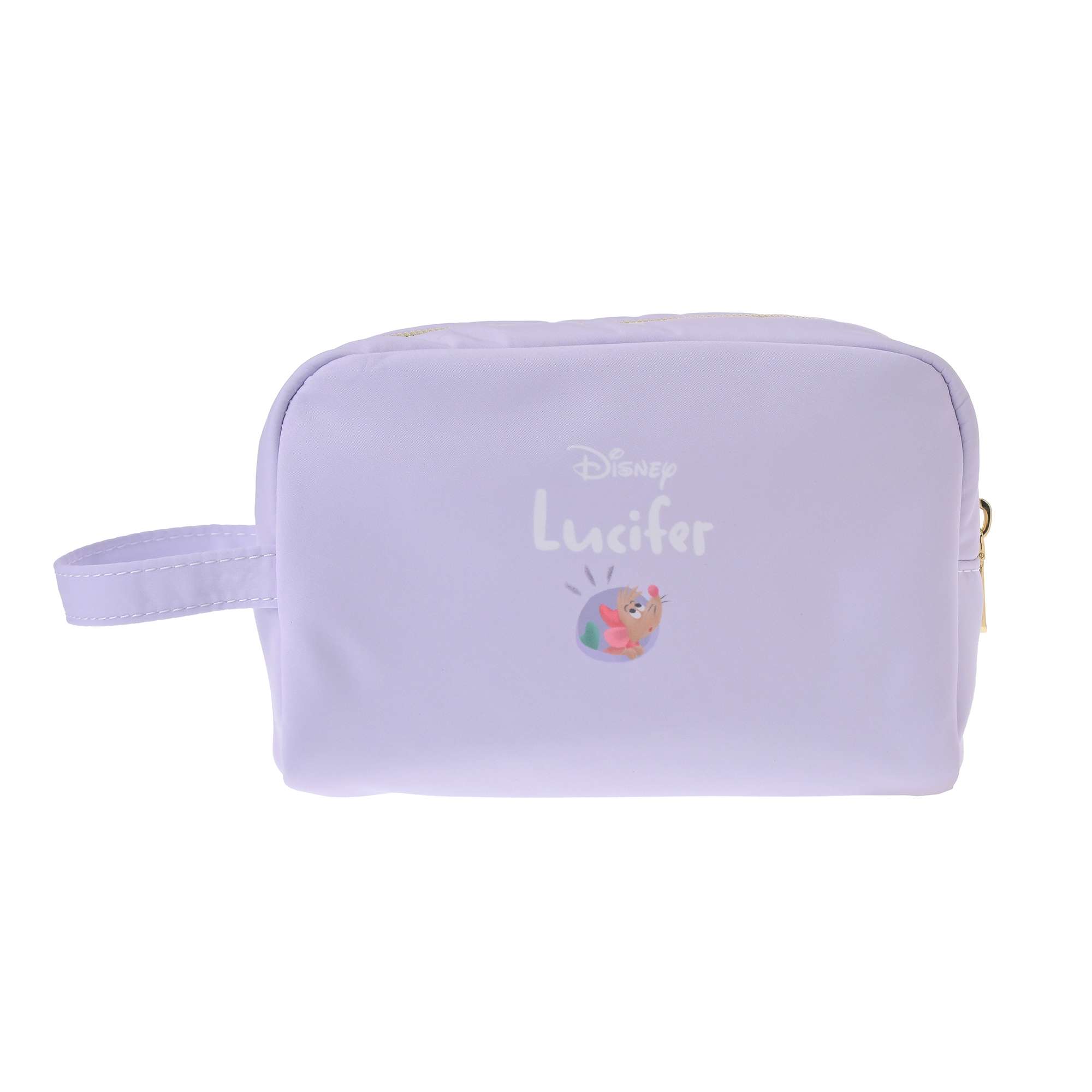 Disney FLUFFY ANIMAL 惡魔 Lucifer 及小老鼠 Jacques 小袋