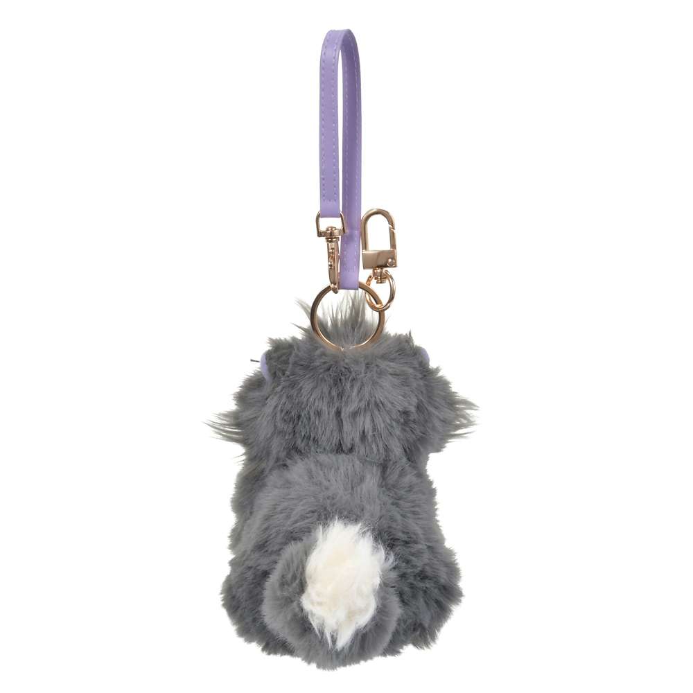 Disney Fluffy Animal 路西法毛公仔鎖匙扣