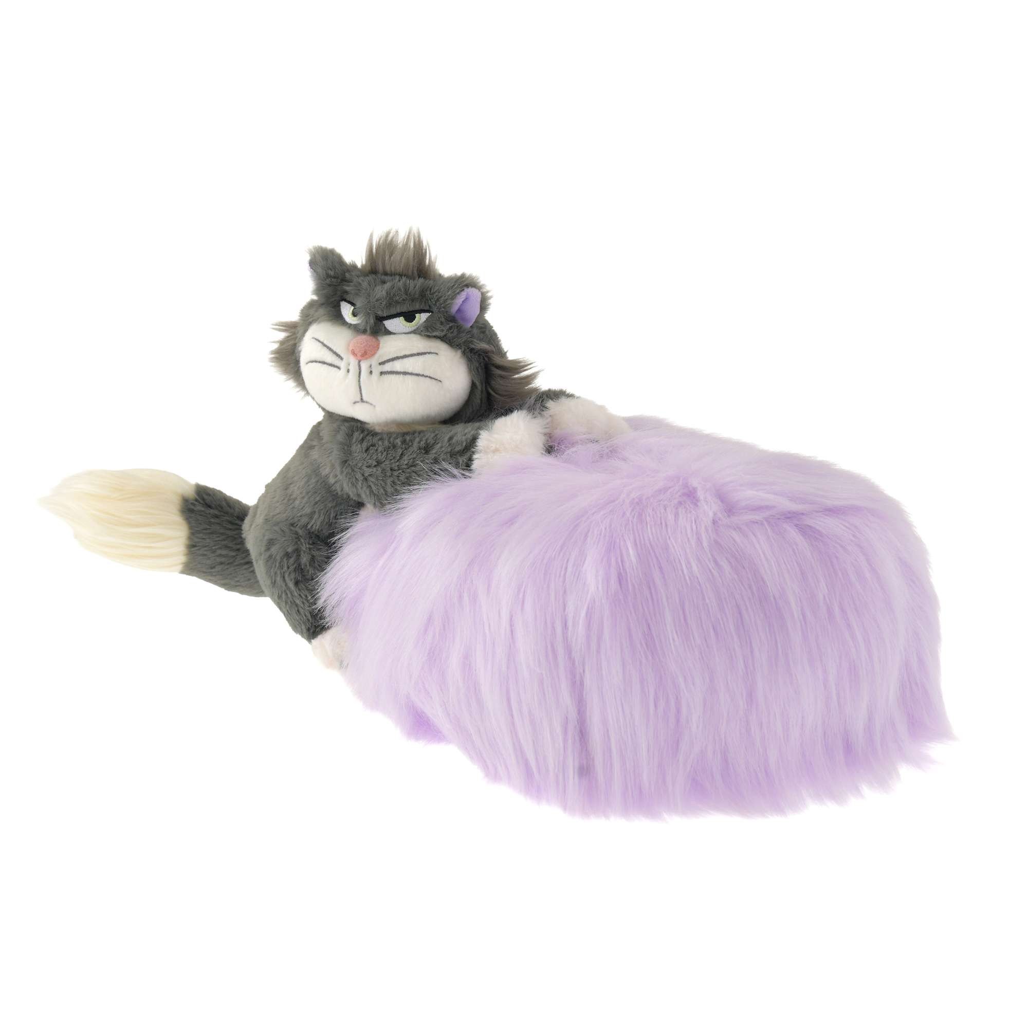DISNEY FLUFFY ANIMAL 路西法貓咪紙巾盒套