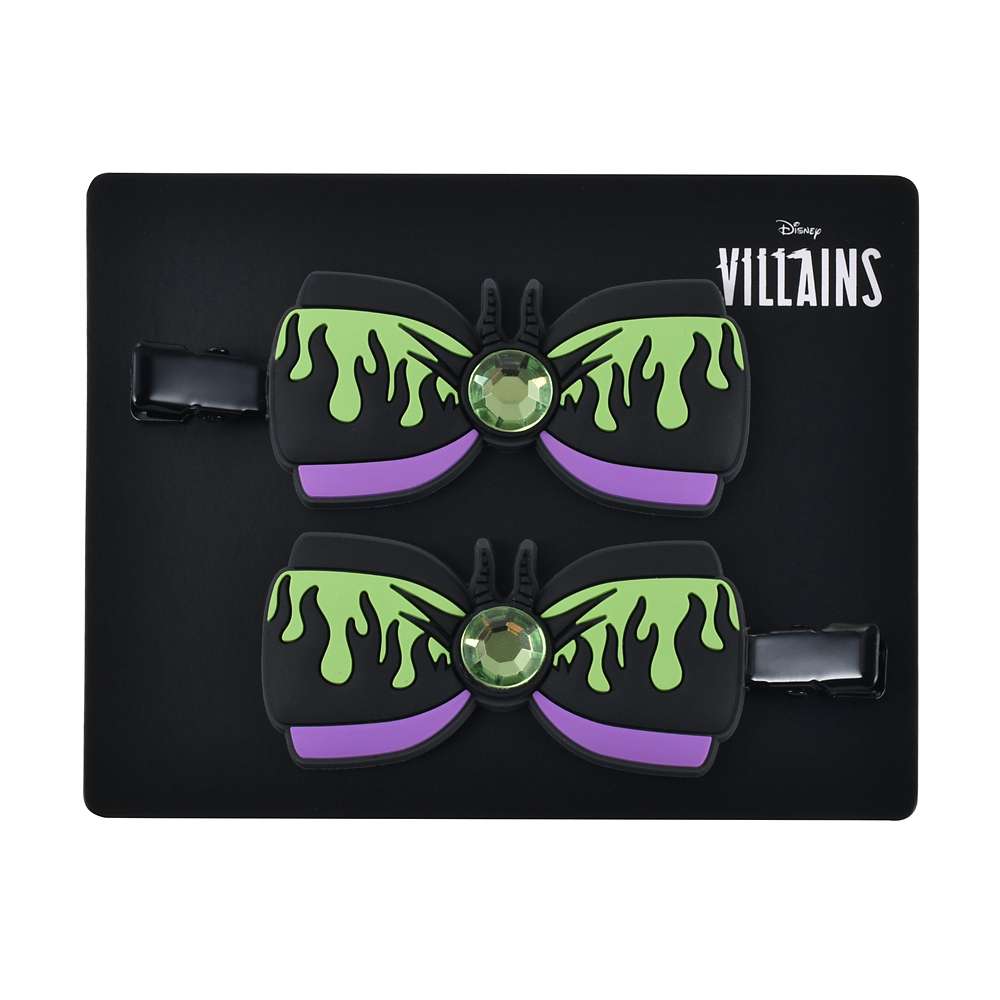 《黑魔後》DISNEY VILLAINS 蝴蝶結髮夾2個套裝