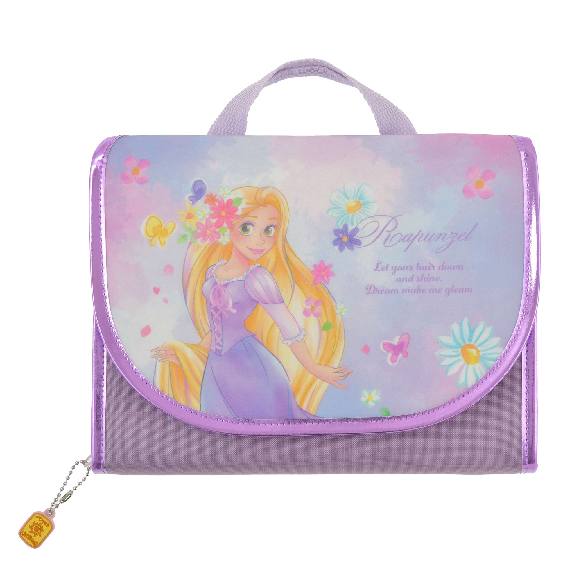Rapunzel & Pascal 花園文具套裝 翻蓋手袋形收納盒