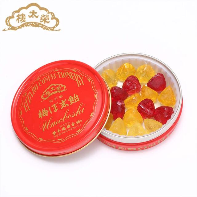 榮太樓 榮太樓飴 罐裝 1罐(90g) 梅ぼ志飴